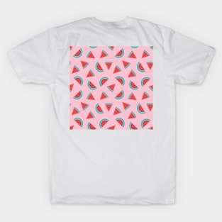 Watermelon Fruit Pattern T-Shirt